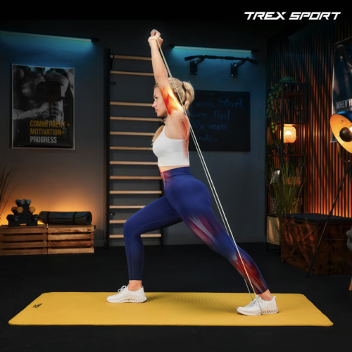 Резинка для фитнеса  Trex Sport TX-003PB 3в1 2-30 кг  - фото №15